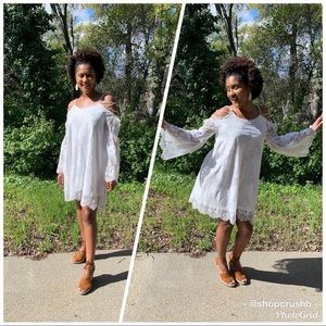 Twiggy Off The Shoulder Dress